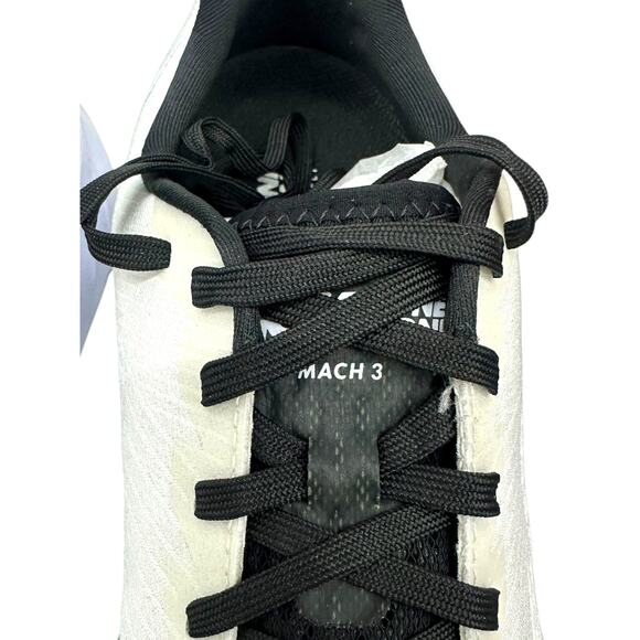 HOKA One One Mach 3 Men\'s Size 11 White Black Road Running Sneakers Trainer main image 5